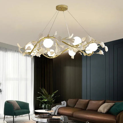 Lustre en verre design nordique pour intérieur moderne — LZ4X9P2
