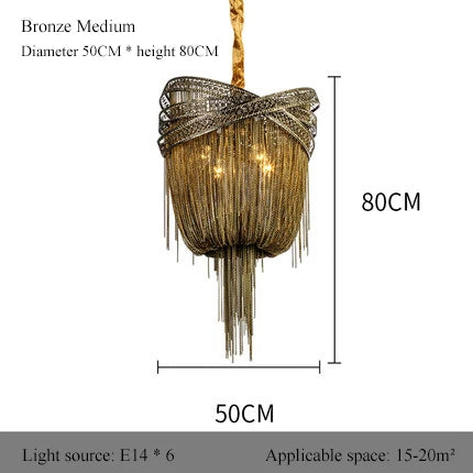 Lustre LED industriel en aluminium à pampilles — LZ4X9P2