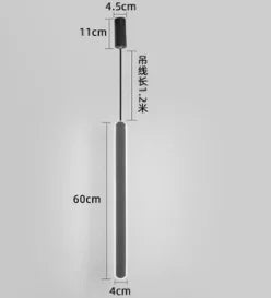 Suspension en fer au design minimaliste pour intérieur raffiné — LZ4X9P2Q