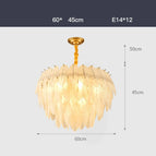 60 cm 1 / Cadre doré / Lumière chaude