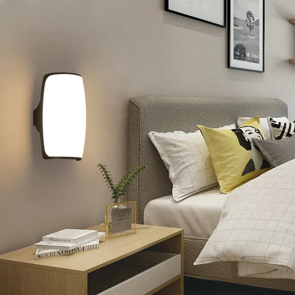 Applique murale LED ronde étanche IP54 pour extérieur et jardin — LZ4T9Q2