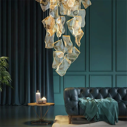 Lustre LED moderne pour escalier et boutique de vêtements — LZ4X9Q2