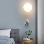 Lune D15x16cm / Blanc froid (5 500-7 000 K).