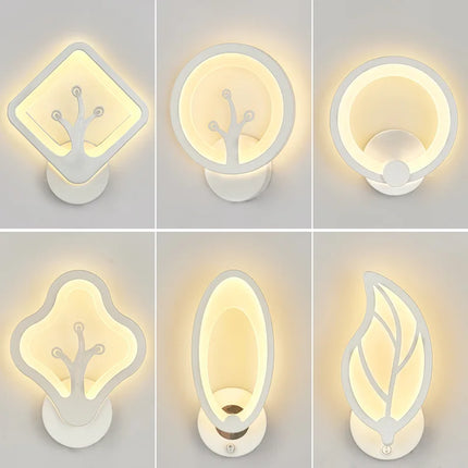 applique murale led moderne avec interrupteur minimaliste