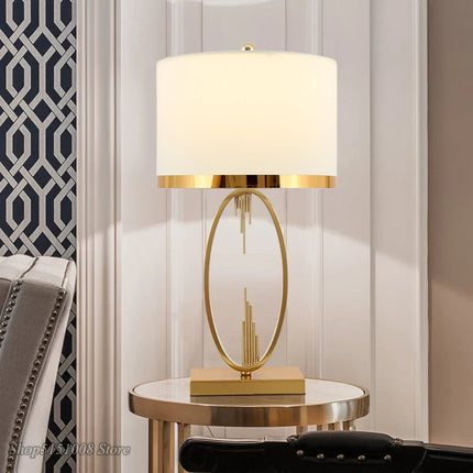 Lampe de bureau design en métal forme tuyau — LZ4X9P2