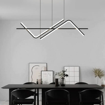 lustre led moderne pour restaurant hôtel café bureau