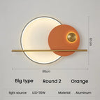 R2 orange grand / Blanc chaud (2700-3500K)