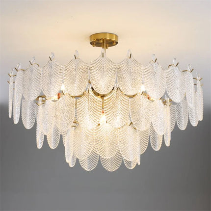 Lustre en verre pour décoration intérieure élégante et moderne — LZ4X9P
