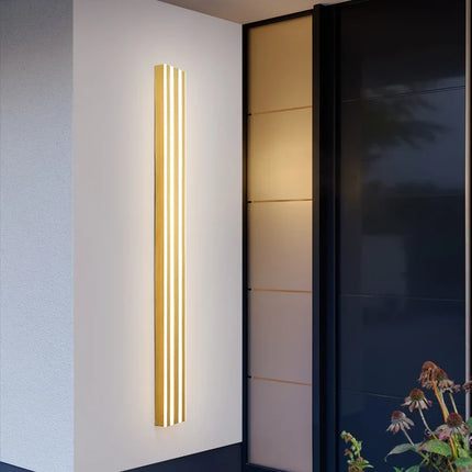 Applique murale de luxe imperméable à bandes longues décoratives — LZ4P9XQ