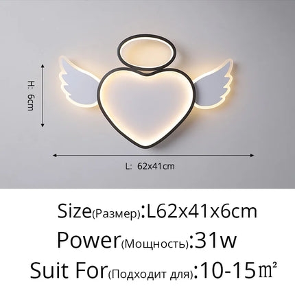 Plafonnier LED au design contemporain pour éclairage intérieur — LZ4X9T