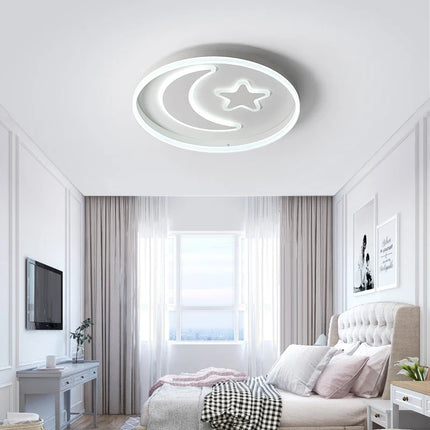 Plafonnier LED moderne simple avec luminosité dimmable — LZ7XQ2