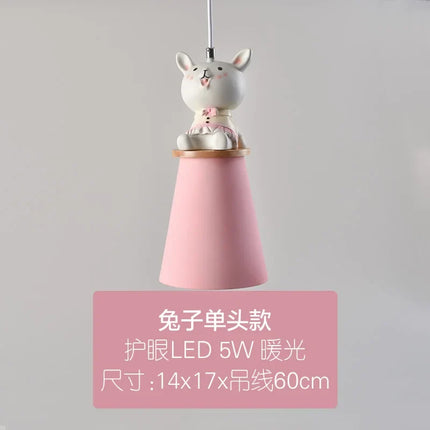 Lustre enfant motif dessin animé animal pour chambre — LZ4X9T