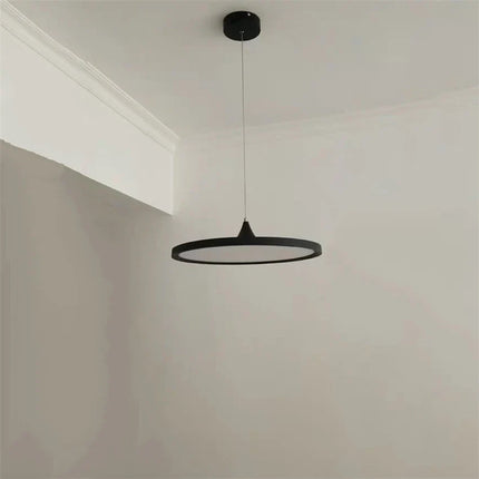 Suspension LED ronde style nordique en fer — LZ4X9J