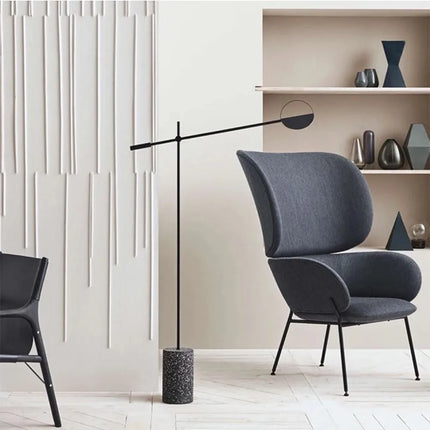 Lampadaire industriel en fer style nordique pour intérieur — LZ4X9T2