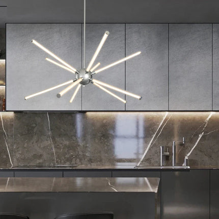 Suspension moderne en aluminium pour bar et cuisine intérieure — LZ4X9M
