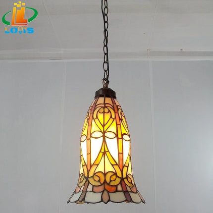 Lustre rotin rétro pour intérieur et extérieur — LZ4P9XQ