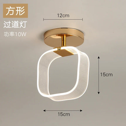 plafonnier créatif au design post-moderne pour éclairage décoratif