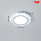 Lumière froide ronde / 8W