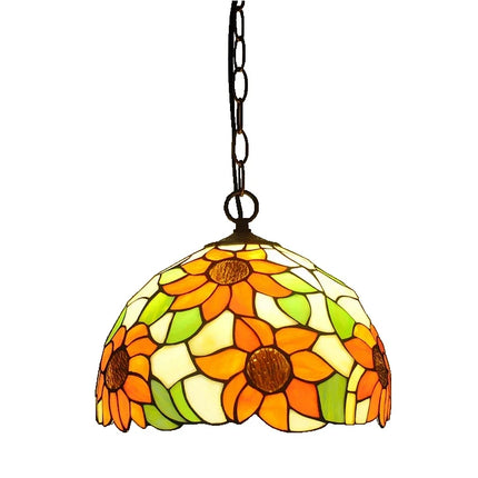 Lustre suspension style Tiffany pour café, bar ou restaurant — LZ4X9Q2