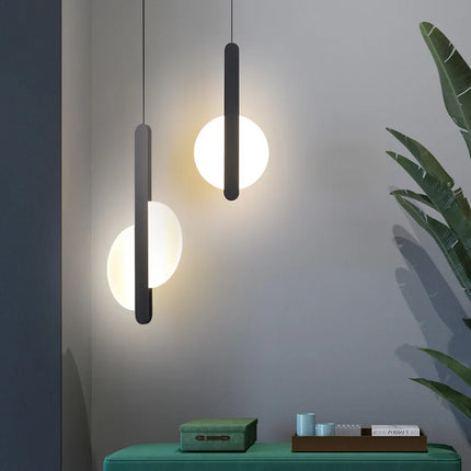 suspension moderne à led pour décoration intérieure élégante
