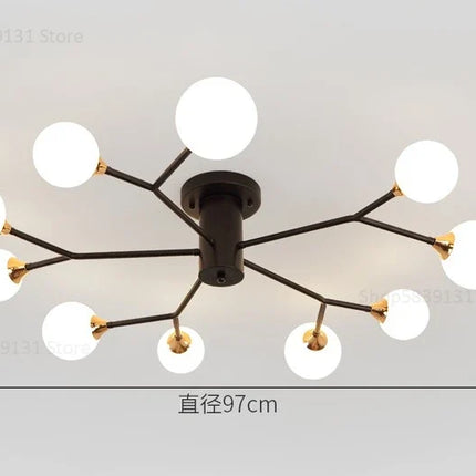 Plafonnier moderne simple style nordique créatif — LZ4M7Q2N