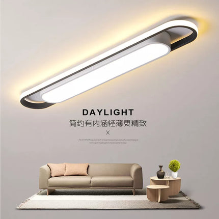 Plafonnier LED rectangulaire moderne pour plafond — LZ4X7J9