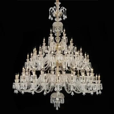 Lustre en cristal européen pour décoration moderne et élégante — LZ4X9Q