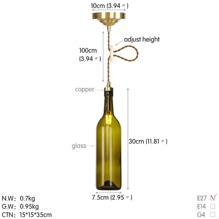 suspension moderne en laiton et verre pour décoration intérieure