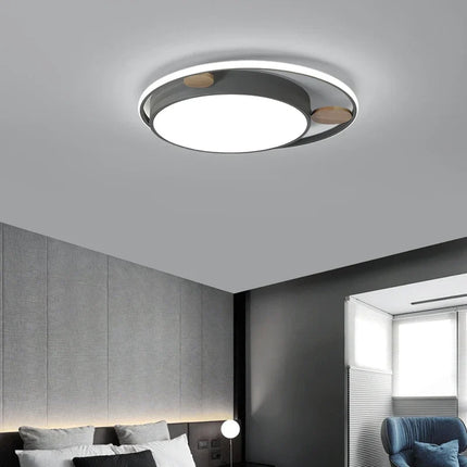 Plafonnier LED rond design moderne pour intérieur élégant — LZ4X9Q2
