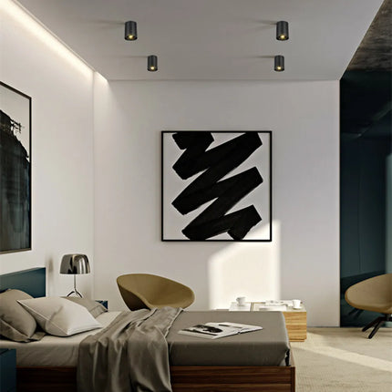 Spot LED réglable GU10 à montage en surface pour plafond — LZ4X9P