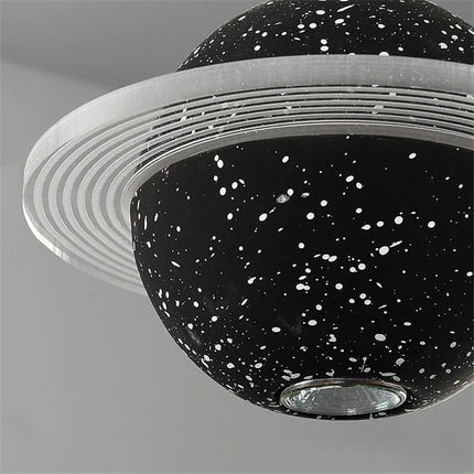 suspension modernes en ciment led pour restaurant barre lumineuse