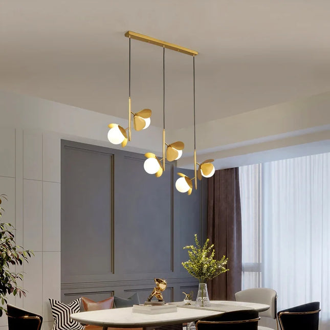 Plafonnier LED au design européen créatif et chaleureux — LZ4X9T1