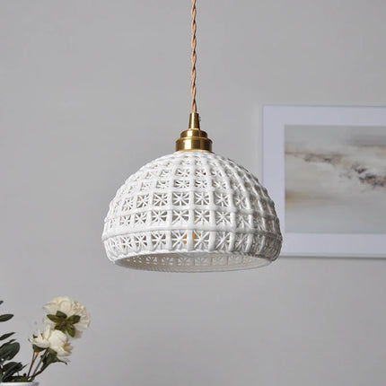 Suspension moderne en céramique LED pour décoration intérieure — LZ4X9P