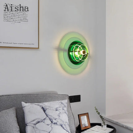 Applique murale LED en forme de OVNI pour décoration moderne — LZ7QX9
