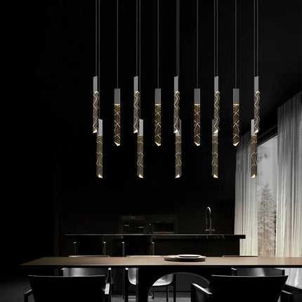 Lustre moderne en cristal pour décoration intérieure élégante — LZ4T9Q2