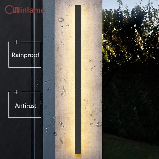 Applique murale LED étanche en aluminium pour jardin et terrasse — LZ4X9P2