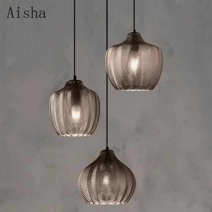 Suspension en verre au design nordique pour intérieur — LZ4XJ9