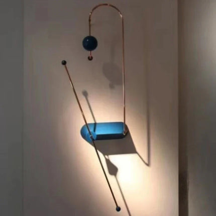 Applique murale LED en métal au design nordique moderne — LZ4X9P2