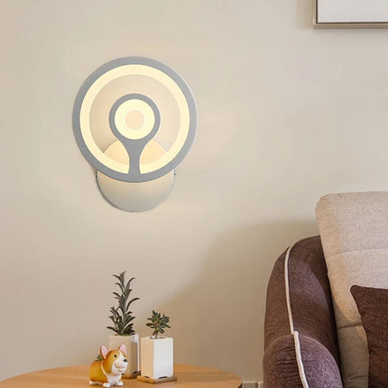 Applique murale moderne en acrylique style américain pour intérieur raffiné — LZ4N7Q2