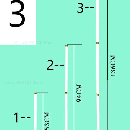 Lampadaire d'angle moderne sur pied démontable avec lumière intégrée — LZ4X9P