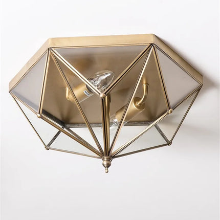 Plafonnier vintage élégant pour intérieur moderne et chaleureux — LZ4X9D2