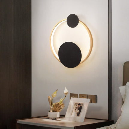 Applique murale LED moderne à forme arrondie — LZ4G7XQ