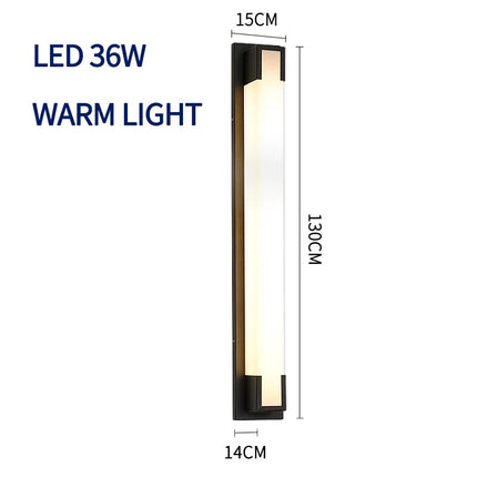 Applique murale LED extérieure étanche IP65 en inox pour jardin et terrasse — LZ4X9T2