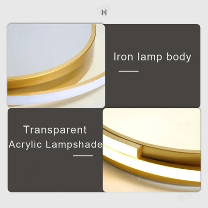 Plafonnier LED minimaliste en aluminium pour allée — LZ4X9TQ