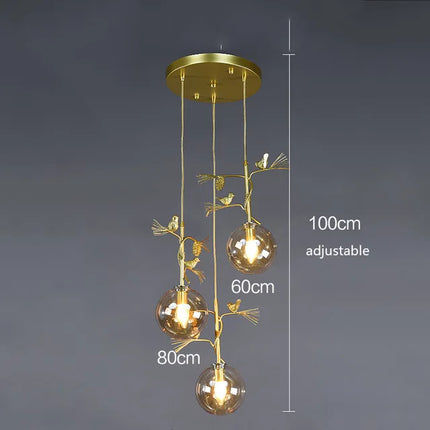 Suspension en verre au design moderne pour intérieur élégant — LZ4X9T