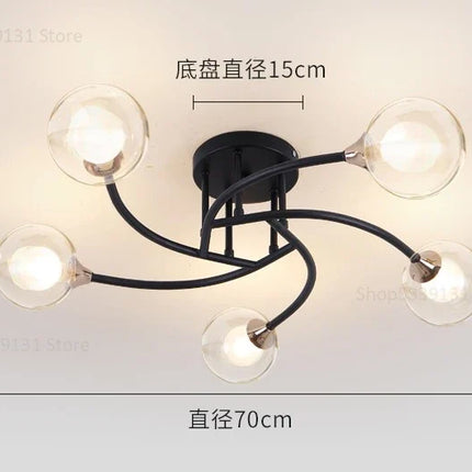 Plafonnier moderne simple style nordique créatif — LZ4M7Q2N