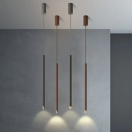Suspension LED tube longue pour cuisine et bar — LZ4X9P2