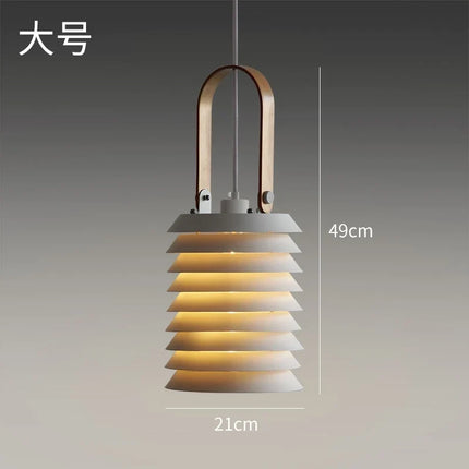 Suspension créative en bois pour restaurant et cuisine — LZ4X9T2
