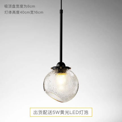 Suspension créative en verre style nordique pour commerces — LZ4X9T2
