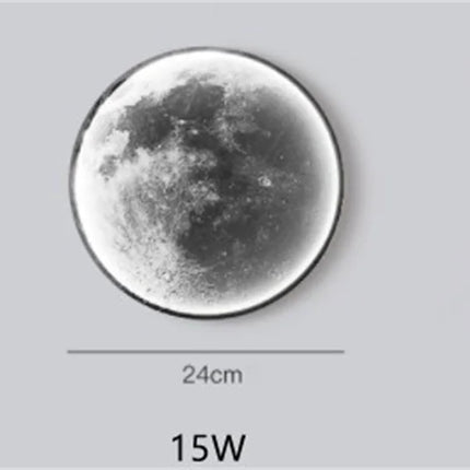 applique murale lune design moderne éclairage décoratif pour intérieur